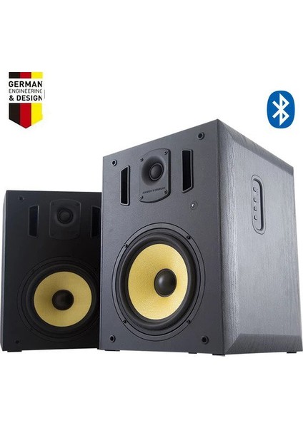 Thonet Vander Kugel 700W Peak Bluetooth Uzaktan Kumandalı Ahşap Speaker