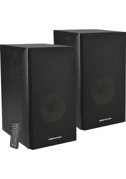 Thonet Vander Kugel 700W Peak Bluetooth Uzaktan Kumandalı Ahşap Speaker
