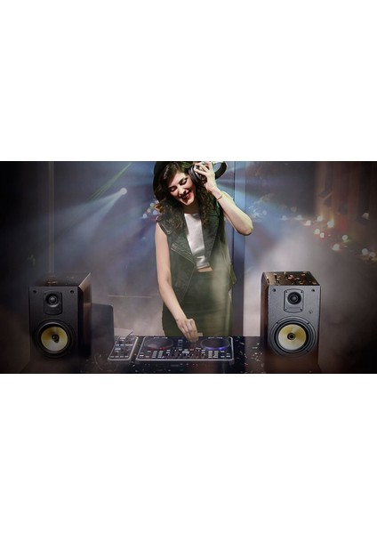 Thonet Vander Kugel 700W Peak Bluetooth Uzaktan Kumandalı Ahşap Speaker