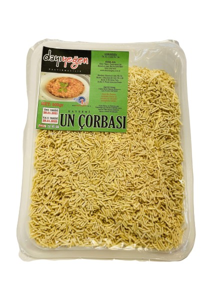 Kayseri Ev Tipi Un Çorbası 500 gr Ev Yapımı- Doğal