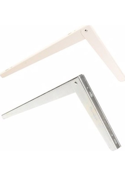 Kırma Katlanır Masa Konsolu 40 cm Beyaz 1 Takım (2ADET)