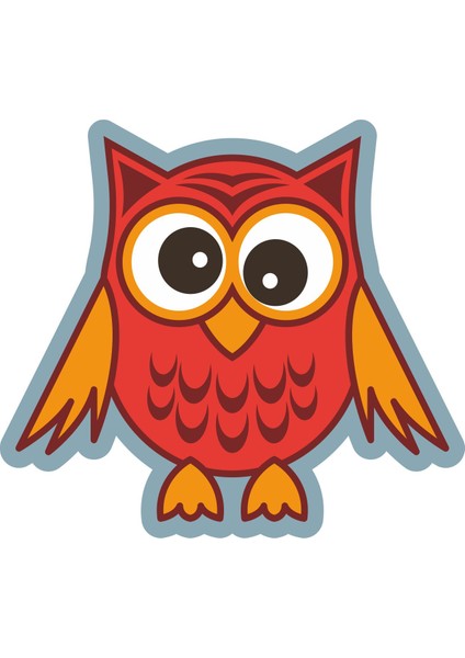 Baykuş Sticker - 17273