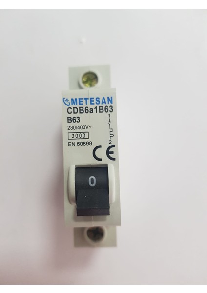 63A C/3ka Otomatik Sigorta Metesan
