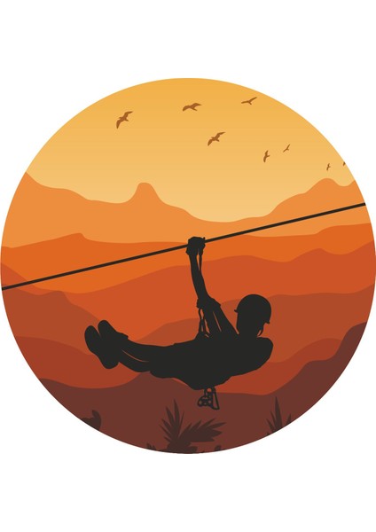 Outdoor Adventure Camping Climbing Sticker - 22066