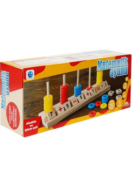 00286I4 Matematik Oyunu Abaküs ve Işlem Set