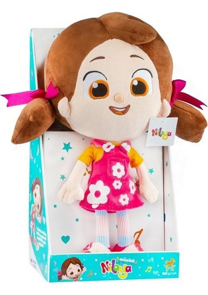 55105-BAL Niloya Müzik Peluş Bebek-35 cm