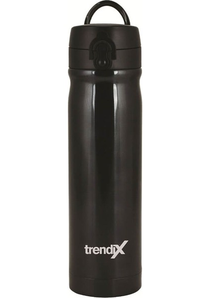 Çelik Içli Matara 500 ml Siyah