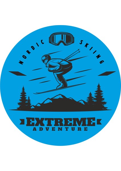 Ski - Kayak Sticker - 24106