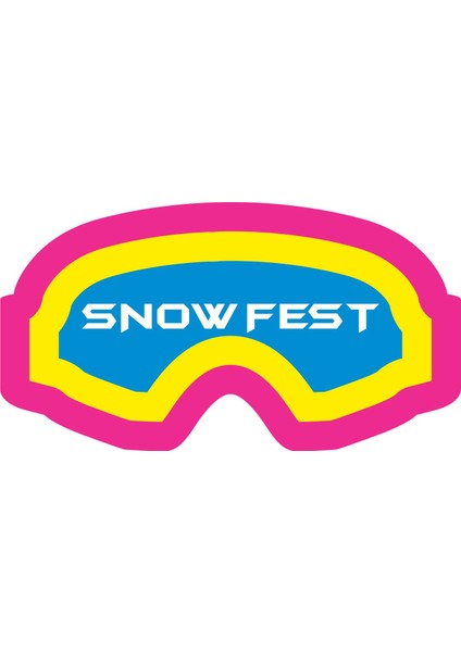Adventure - Snowboard - Ski - Snow Fest - Kayak Sticker - 24110