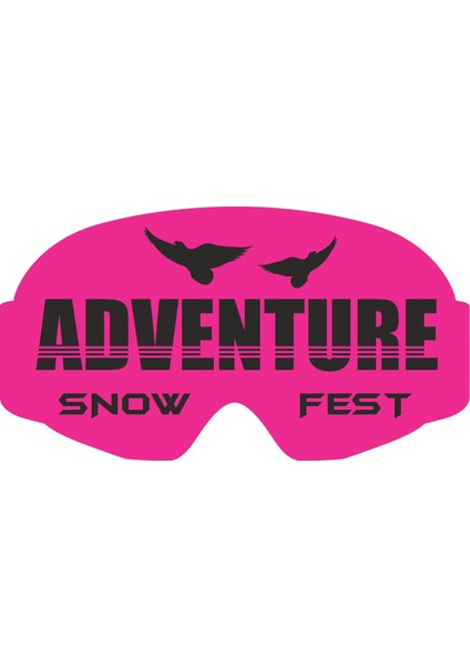 Adventure - Snowboard - Ski Sticker - 24109