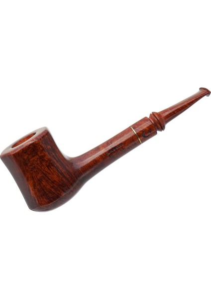 Rose Club 9mm. Filtreli Briar Saplı Pipo