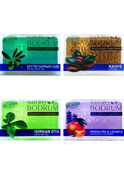 Gliserinli Doğal Sabun Seti 4 x 100 gr