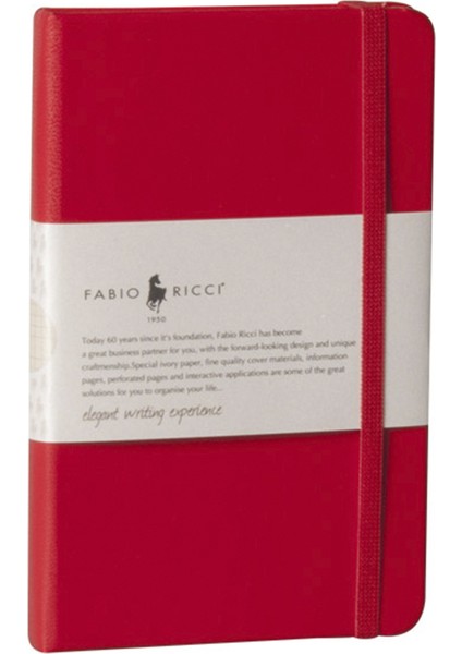 Elio Kareli Defter 9 x 14 cm Kırmızı