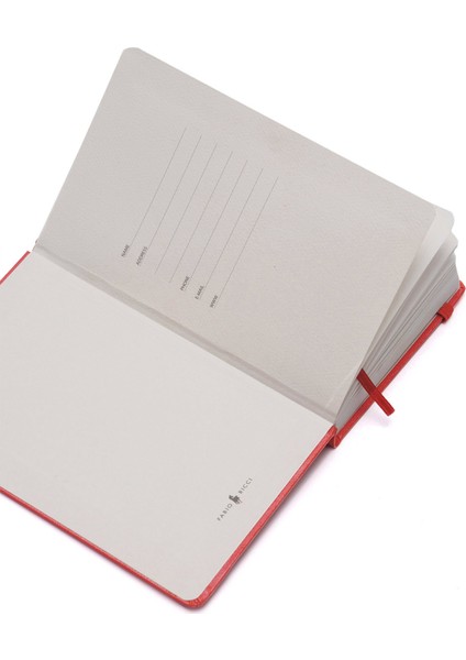 Elio Kareli Defter 9 x 14 cm Kırmızı