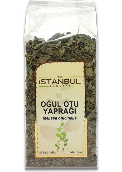 Istanbul Baharat Oğul Otu (Melisa Otu) Yaprağı 4 x 50 gr