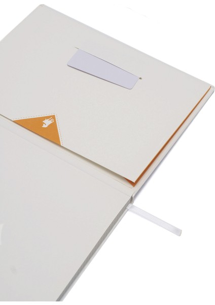 Elio Çizgili Defter 19 x 25 cm Beyaz
