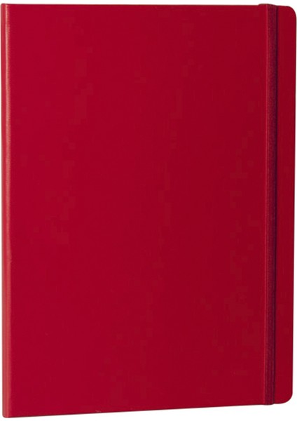 Elio Kareli Defter 19 x 25 cm Kırmızı