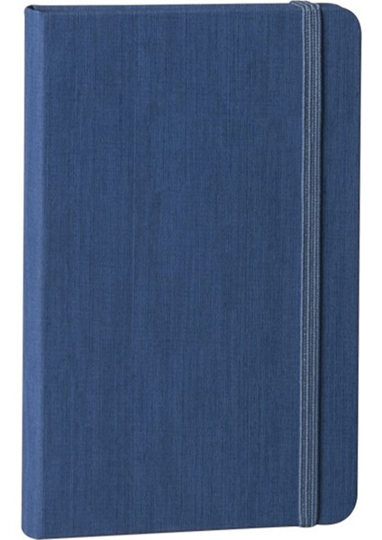 Lepidus Çizgili Defter 9 x 14 cm Saks Mavisi