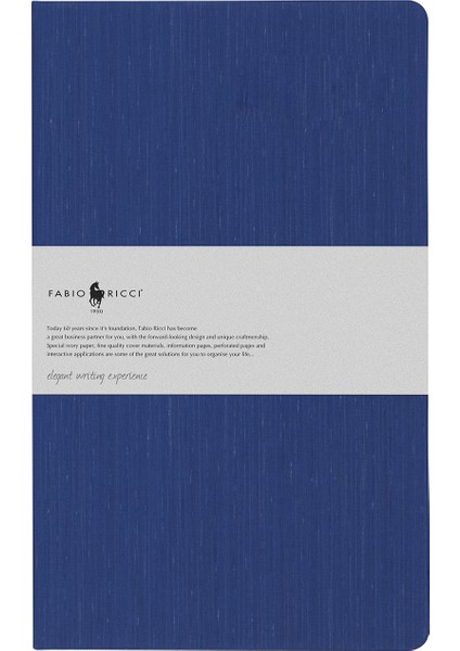 Lepidus Kareli Defter 13 x 21 cm Saks Mavisi