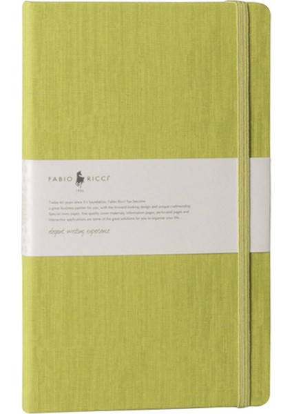 Lepidus Çizgisiz Defter 13 x 21 cm Yeşil