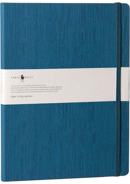 Lepidus Kareli Defter 19 x 25 cm Havacı Mavisi