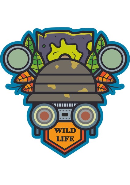 Outdoor Adventure Camping Sticker - 22070