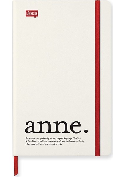 Çizgili Defter 13 x 21 cm Anne