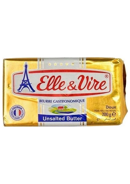 Elle Vıre Tuzsuz Tereyag 200 gr