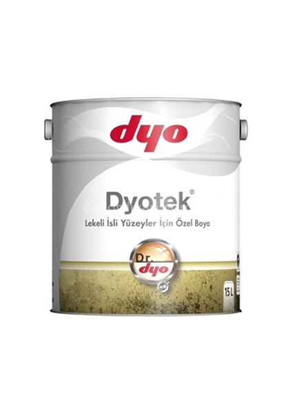 Dr Dyotek Lekeli Isli Yüzeyler Için Özel Boya 2,5 lt