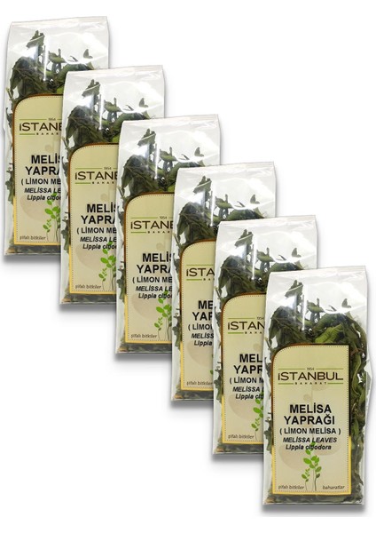 Istanbul Baharat Melisa Yaprağı (Limon Melisa) 6 x 10 gr