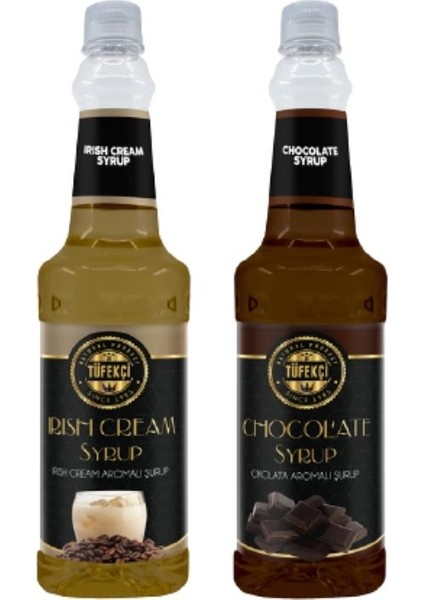 Irish Cream ve Çikolata Şurup Avantajlı Paket 2X750 ml