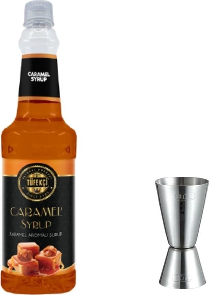 Karamel Şurup 750ML Çelik Jigger