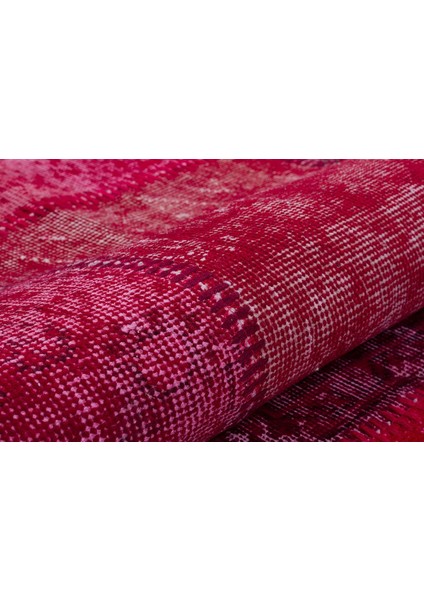 Patchwork Sbt Red 6.00M2 El Dokuma Halı