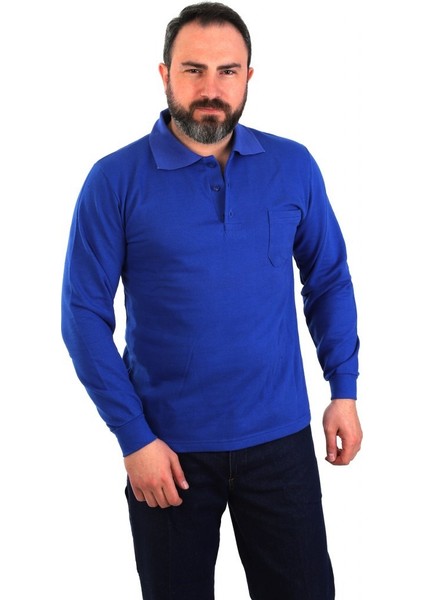 Eser - Polo Yaka Sweatshirt - Cepli - Saks