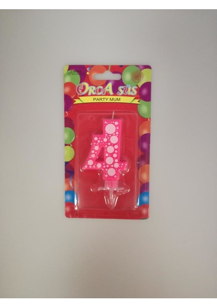 Pasta Mumu Rakam 4 Pembe Puanlı