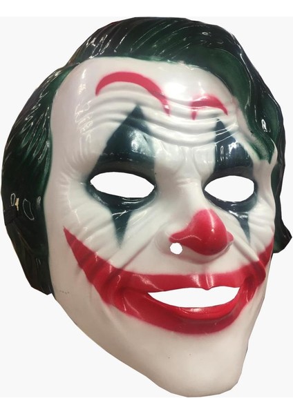 Maske Joker Yeşil (Plastik)
