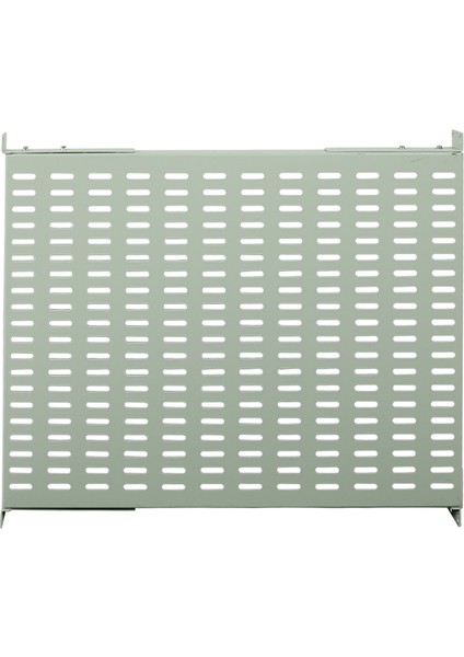 19'' Kabinet Rafı Ağır Hizmet Tipi Sabit D=800MM Siyah Çelik 4 Noktadan Bağlantılı