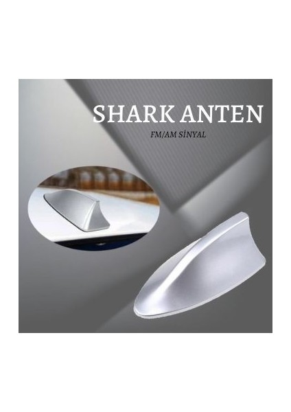 Fiat Egea Uyumlu Gri Shark Anten Köpek Balığı Anten