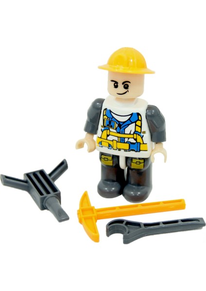 Construction Işçi Figürü LEGO Seti