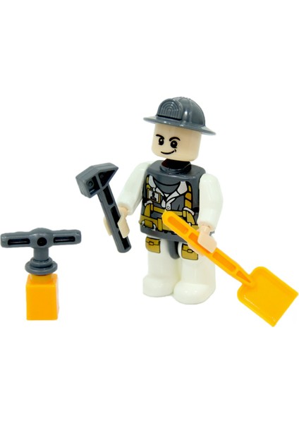 Construction Işçi Figürü LEGO Seti