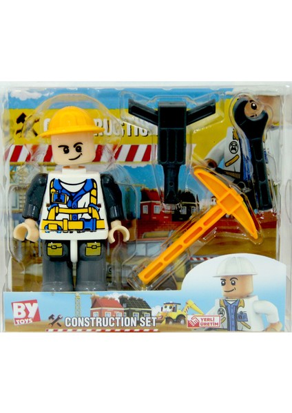 Construction Işçi Figürü LEGO Seti