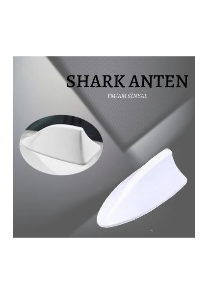 Ford Mondeo Uyumlu Beyaz Shark Anten Köpek Balığı Anten