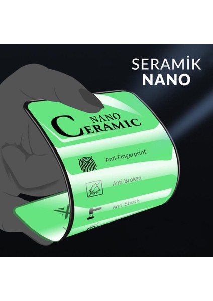 Apple Iphone 12 Pro Ceramics Nano Tam Kaplama Ekran Koruyucu