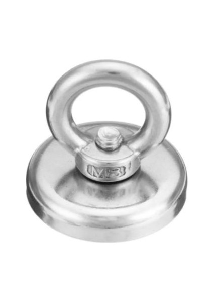 Neodyum Pot Mıknatıs 48 mm Çapında Fishing Magnet Kanca Kurtarma Mıknatısı