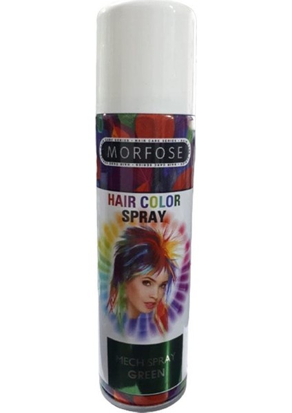 Mech Hair Color Renkli Saç Spreyi Green 150 ml