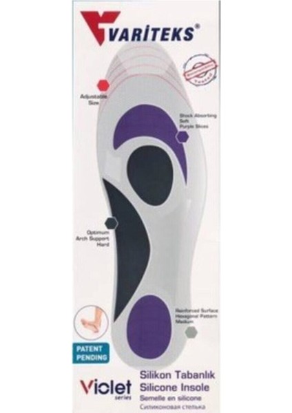 Violet Silikon Tabanlık Planter Fasit