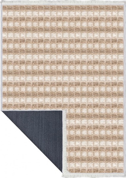 Makinede Yıkanabilen Leke Tutmaz Kolay Temizlenir Dokuma Taban Kumaş Üzerine Dijital Baskı Saçaklı Halı 130 x 180 cm