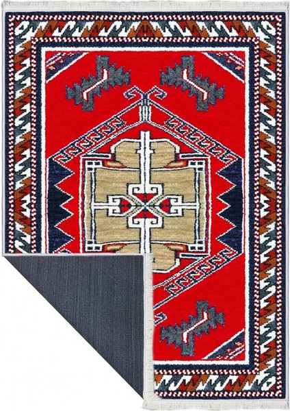 Makinede Yıkanabilen Leke Tutmaz Kolay Temizlenir Dokuma Taban Kumaş Üzerine Dijital Baskı Saçaklı Halı 100 x 140 cm fiyatları
