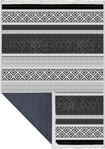 Makinede Yıkanabilen Leke Tutmaz Kolay Temizlenir Dokuma Taban Kumaş Üzerine Dijital Baskı Saçaklı Halı 80 x 200 cm