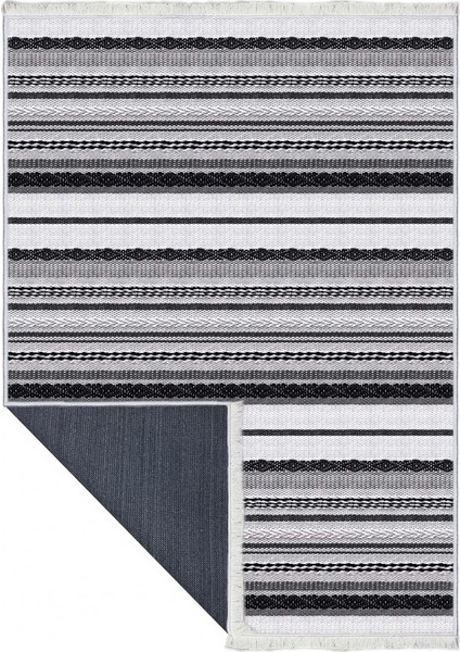 Makinede Yıkanabilen Leke Tutmaz Kolay Temizlenir Dokuma Taban Kumaş Üzerine Dijital Baskı Saçaklı Halı 130 x 180 cm